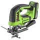 Лобзик аккумуляторный Greenworks 24V GD24JS120 (1хАКБ 2Ач и ЗУ)