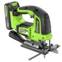 Лобзик аккумуляторный Greenworks 24V GD24JS120 (1хАКБ 2Ач и ЗУ)