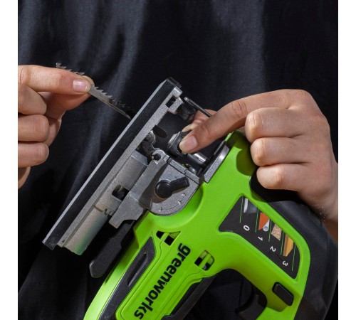 Лобзик аккумуляторный Greenworks 24V GD24JS120 (1хАКБ 2Ач и ЗУ)