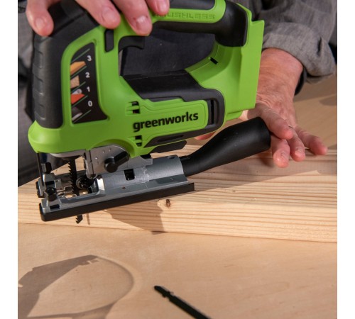 Лобзик аккумуляторный  Greenworks 24V GD24JS120 (1хАКБ 4Ач и ЗУ)