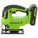 Лобзик аккумуляторный Greenworks 24V GD24JS90 (1хАКБ 4Ач и ЗУ)