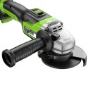 Угловая шлифовальная машина аккумуляторная  Greenworks 24V GD24AG (1хАКБ 5Ач и ЗУ)