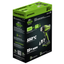 Фен строительный аккумуляторный Greenworks G24HG 24V (1хАКБ 4Ач и ЗУ)