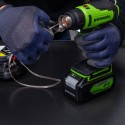 Фен строительный аккумуляторный Greenworks G24HG 24V (1хАКБ 4Ач и ЗУ)