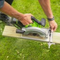 Циркулярная пила аккумуляторная  Greenworks 24V GD24CS (1хАКБ 5Ач и ЗУ)