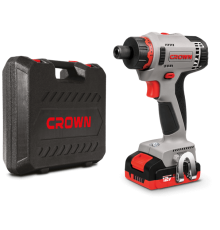 Винтоверт аккумуляторный Crown CT21081HB-2 BMC (2хАКБ и ЗУ)