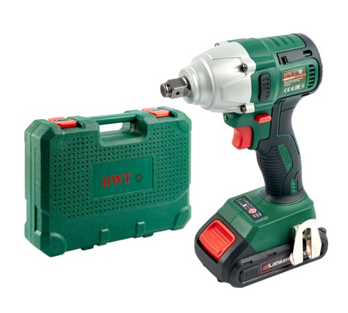 Гайковерт аккумуляторный DWT ABW-20 D-2 BMC (2хАКБ и ЗУ)