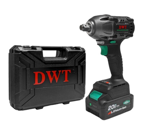 Гайковерт аккумуляторный DWT ABWP-20 HDN-4C2 BMC (2хАКБ и ЗУ)