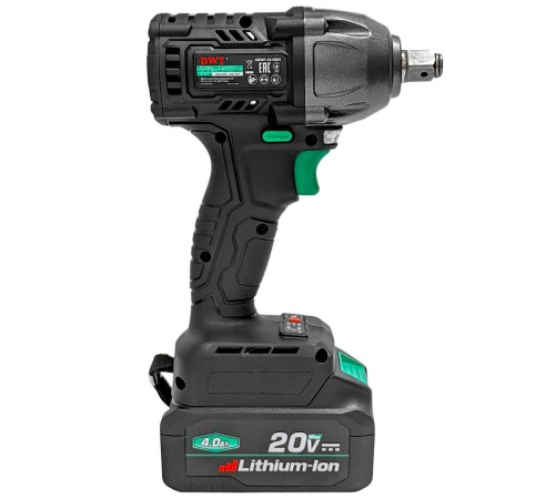 Гайковерт аккумуляторный DWT ABWP-20 HDN-4C2 BMC (2хАКБ и ЗУ)