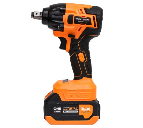 Гайковерт аккумуляторный PARTISAN PCW-2135BL (2хАКБ и ЗУ)