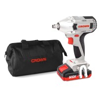Гайковер ударный аккумуляторный Crown CT22015HX-2 TB (2хАКБ и ЗУ)