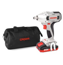 Гайковер ударный аккумуляторный Crown CT22015HX-2 TB (2хАКБ и ЗУ)