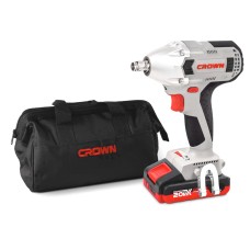 Гайковер ударный аккумуляторный Crown CT22015HX-2 TB (2хАКБ и ЗУ)