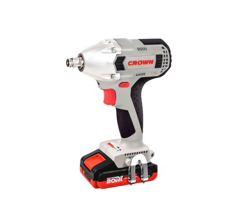 Гайковер ударный аккумуляторный Crown CT22015HX-2 TB (2хАКБ и ЗУ)