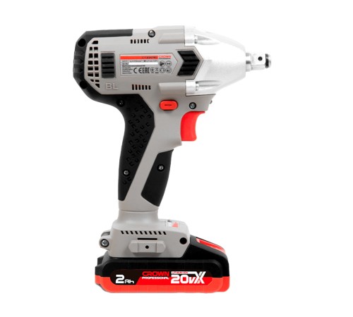 Гайковер ударный аккумуляторный Crown CT22015HX-2 TB (2хАКБ и ЗУ)