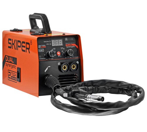 Полуавтомат сварочный Skiper FLUX/MMA-210D