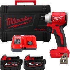Винтоверт аккумуляторный Milwaukee M18 BLIDR-502X (2хАКБ и ЗУ)