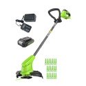 Триммер аккумуляторный Greenworks 24V G24LT251 (1хАКБ 2Ач и ЗУ)