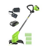 Триммер аккумуляторный Greenworks 24V G24LT251 (1хАКБ 2Ач и ЗУ)