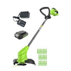 Триммер аккумуляторный Greenworks 24V G24LT251 (1хАКБ 2Ач и ЗУ)