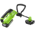 Триммер аккумуляторный Greenworks 24V G24LT251 (1хАКБ 2Ач и ЗУ)