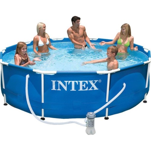 Каркасный бассейн Intex Metal Frame 305х76 (56999/28202)