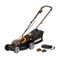 Газонокосилка аккумуляторная Worx WG779E.1 (2хАКБ и ЗУ)