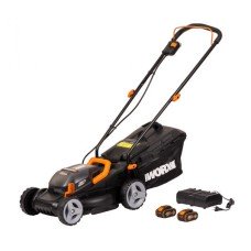 Газонокосилка аккумуляторная Worx WG779E.1 (2хАКБ и ЗУ)