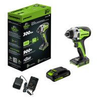 Винтоверт ударный аккумуляторный Greenworks 24V GD24ID3 (1 АКБx2Ач и ЗУ)