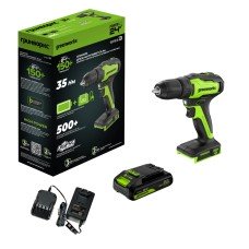 Винтоверт ударный аккумуляторный Greenworks 24V GD24ID3 (1 АКБx4Ач и ЗУ)