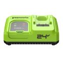 Ультрабыстрое зарядное устройство Greenworks 24V G24C8 8А