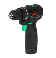 Дрель-шуруповерт аккумуляторная DWT ABSP-12 DN-2 (2хАКБ и ЗУ)