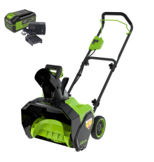 Снегоуборщик аккумуляторный Greenworks 40V G40ST40 (1хАКБ 4Ач и ЗУ)