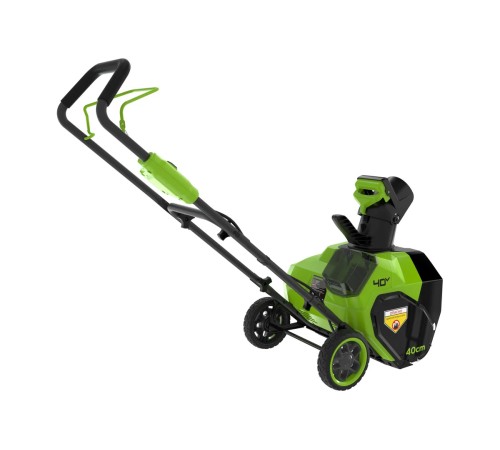 Снегоуборщик аккумуляторный Greenworks 40V G40ST40 (1хАКБ 4Ач и ЗУ) 40см