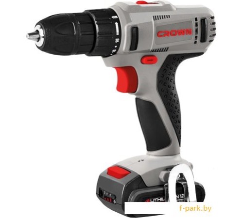 Дрель-шуруповерт аккумуляторная Crown CT21052LH-1.5 BMC (2хАКБ и ЗУ)