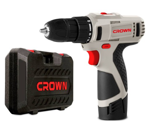 Дрель-шуруповерт аккумуляторная Crown CT21053LH-1.5 BMC (2хАКБ и ЗУ)