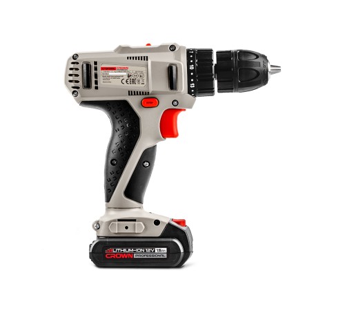 Дрель-шуруповерт аккумуляторная Crown CT21055L-1.5 BMC (2хАКБ и ЗУ)