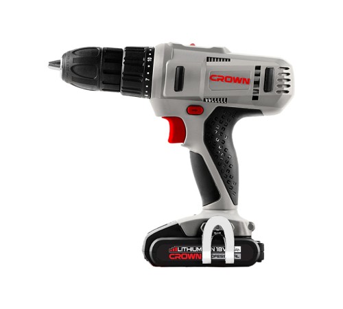 Дрель-шуруповерт аккумуляторная Crown CT21056L-1.5 BMC (2хАКБ и ЗУ)
