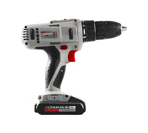 Дрель-шуруповерт аккумуляторная Crown CT21056L-1.5 BMC (2хАКБ и ЗУ)