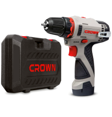 Дрель-шуруповерт аккумуляторная Crown CT21072HX-2 BMC (2хАКБ и ЗУ)