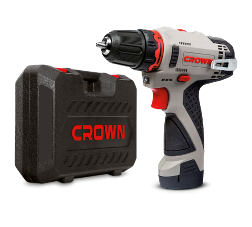 Дрель-шуруповерт аккумуляторная Crown CT21072HX-2 BMC (2хАКБ и ЗУ)