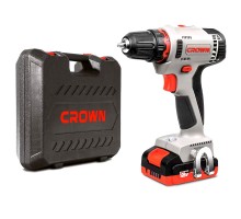 Дрель-шуруповерт аккумуляторная Crown CT21081H-2 BMC (2хАКБ и ЗУ)
