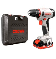 Дрель-шуруповерт аккумуляторная Crown CT21081H-2 BMC (2хАКБ и ЗУ)