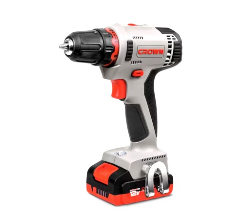 Дрель-шуруповерт аккумуляторная Crown CT21081H-2 BMC (2хАКБ и ЗУ)