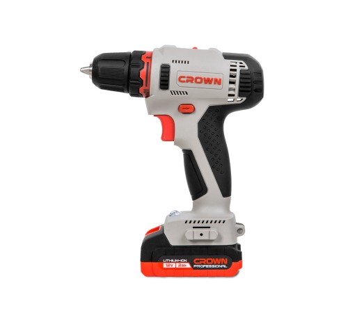 Дрель-шуруповерт аккумуляторная Crown CT21081H-2 BMC (2хАКБ и ЗУ)