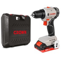 Дрель-шуруповерт аккумуляторная Crown CT21104XS-2 BMC (2хАКБ и ЗУ)