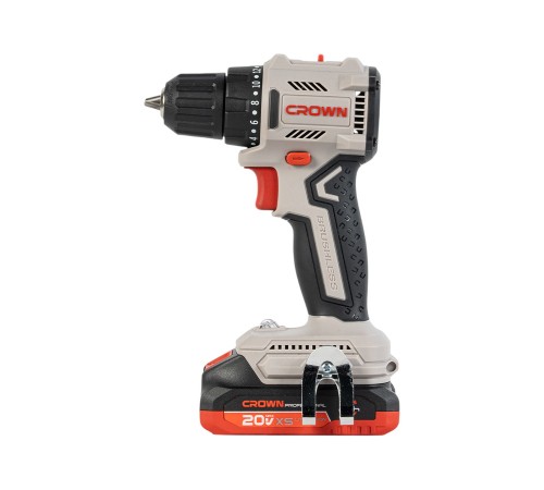 Дрель-шуруповерт аккумуляторная Crown CT21131XS-2 BMC (2хАКБ и ЗУ)