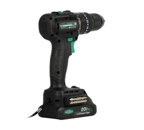 Дрель-шуруповерт ударная аккумуляторная  DWT ASBP-20 DNG-2 BMC (2хАКБ и ЗУ)