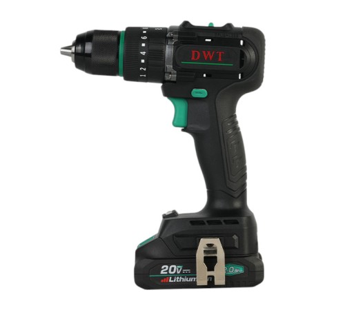 Дрель-шуруповерт ударная аккумуляторная  DWT ASBP-20 DNG-2 BMC (2хАКБ и ЗУ)