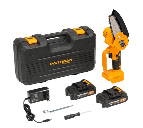 Пила аккумуляторная мини PARTISAN AS-2144 (2хАКБ и ЗУ)